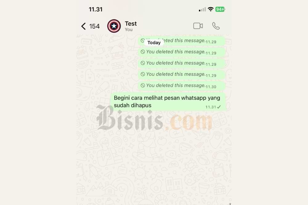 Cara Melihat Pesan WA yang Sudah Dihapus, Mudah dan Aman